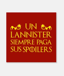 Un lannister siempre paga sus spoilers