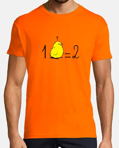 Camiseta una chica equivale a dos matemáticas es