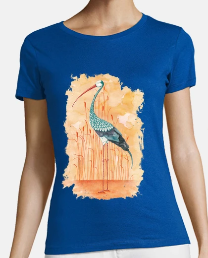Playera Una Exótica Cigüeña