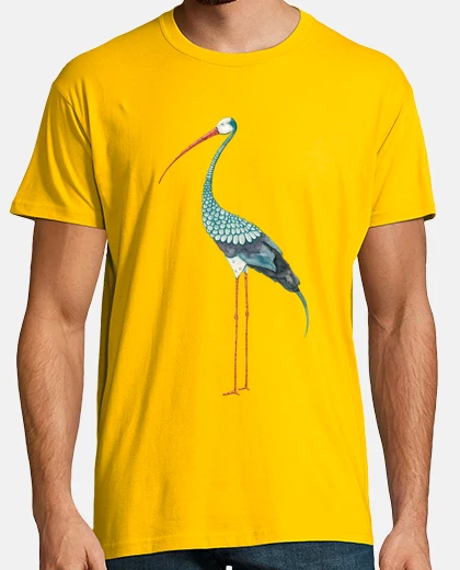 Camiseta Una Exótica Cigüeña (sin fondo)