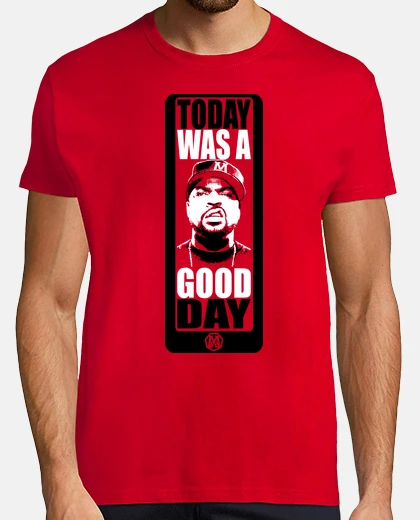 T-shirt una good day di rete