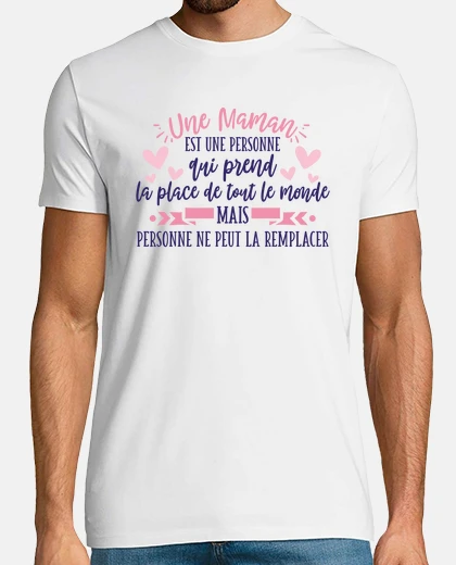 T-shirt una madre è una mamma insostituibile