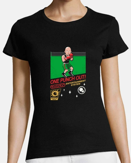 T-shirt una punch out camicia da donna