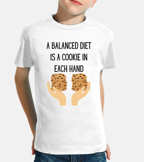 Una dieta bilanciata è un biscotto in o