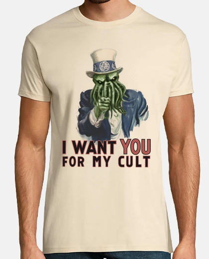 T-shirt uncle sam cthulhu