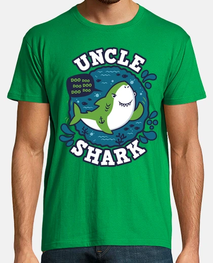 T-shirt uncle shark stroke