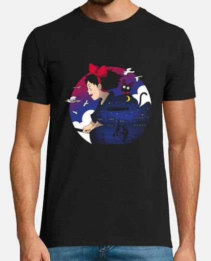 Tee-shirt une chemise de voyage de sorcière hommes