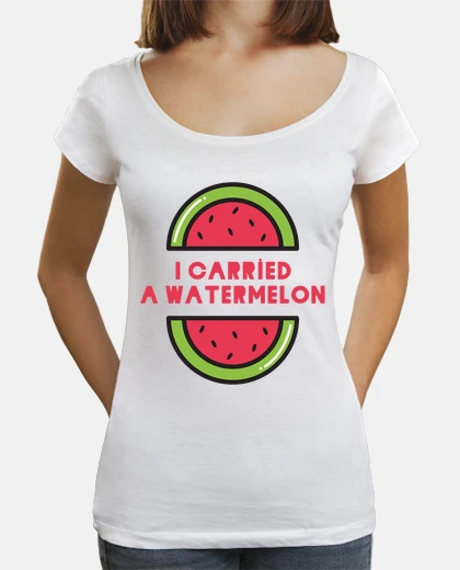 Tee-shirt une pastèque je portais