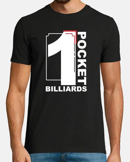 Tee-shirt une poche bill iards blanc