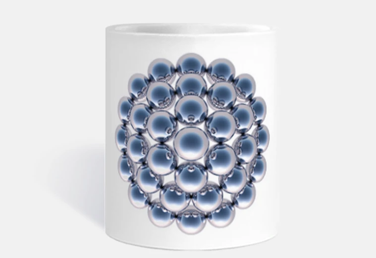 Mug une trentaine de boules de les