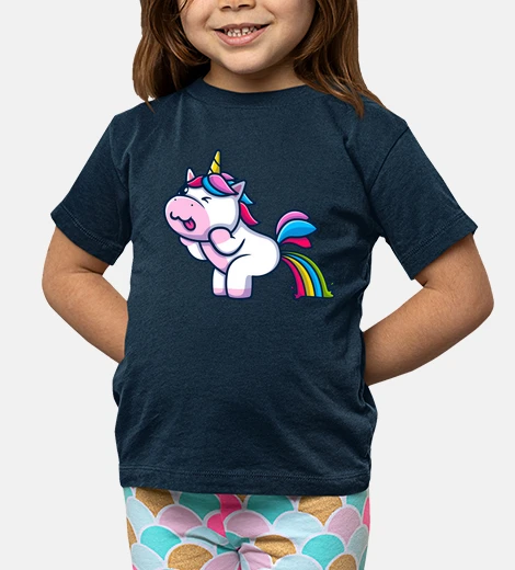 Children's unicorn and rainbow