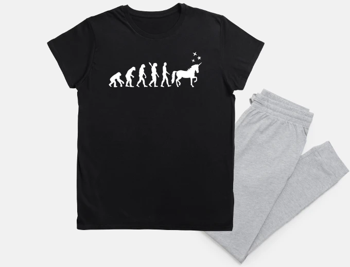 Pyjama Unicorn evolution