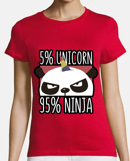 T-shirt unicorn ninja cute pun saying quote