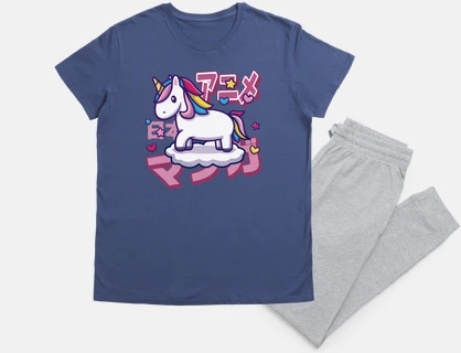 unicorn on a cloud
