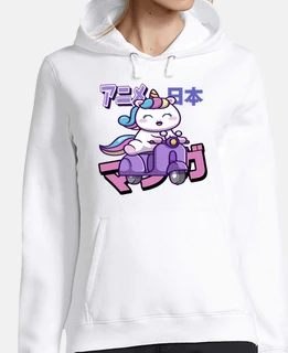 unicorn on a scooter