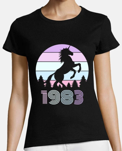 Playera unicornio 1983