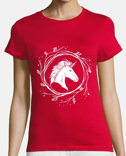 Playera Unicornio Blanco