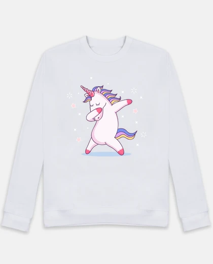Sudadera Unicornio dabbing