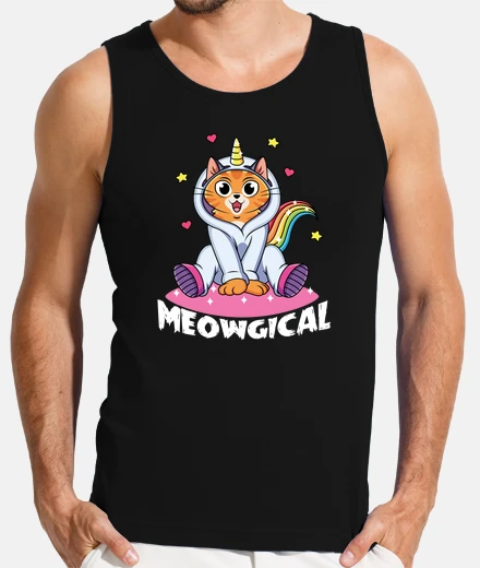 Camiseta unicornio gato unicornio niña regalo de