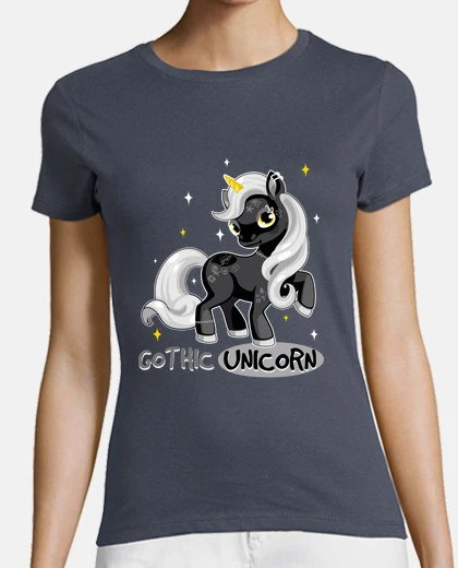 Playera Unicornio gótico