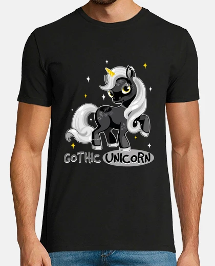 Camiseta Unicornio gótico