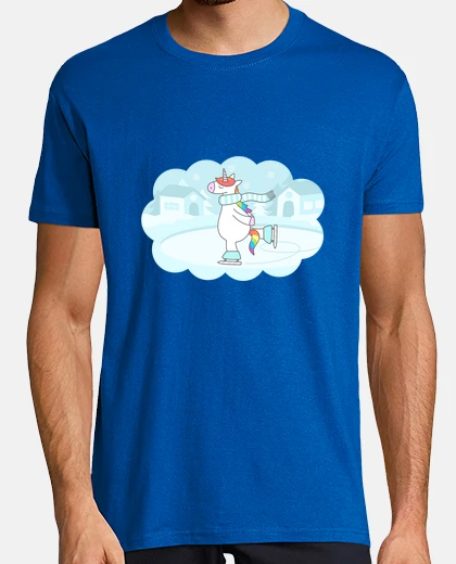 Tee-shirt Unicornio Invernal