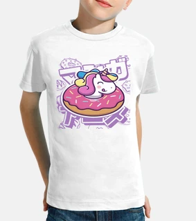 unicornio en una rosquilla