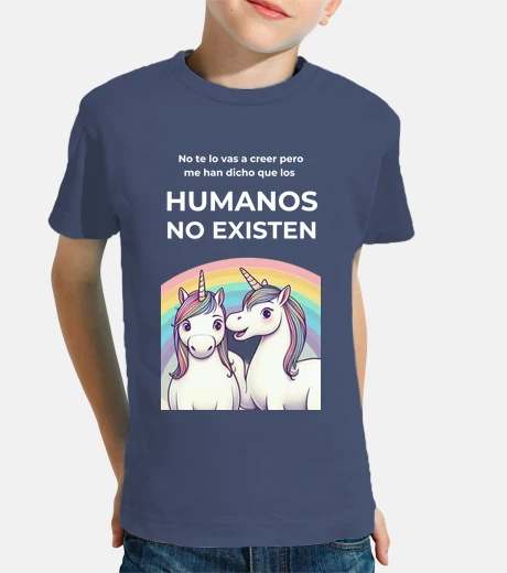 Ropa unicornios los humanos no existen
