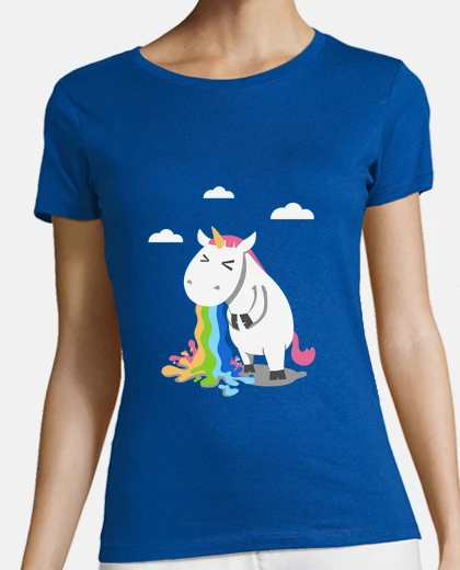 T-shirt unicorno barfing