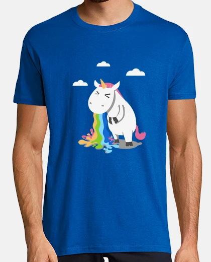 T-shirt unicorno barfing