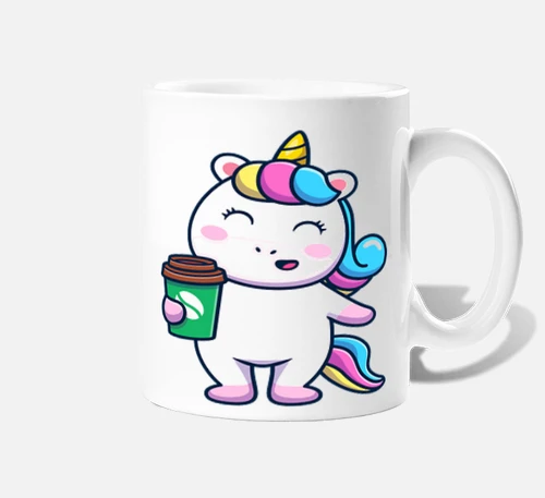Tazza unicorno per bambine, tazza da caffè unicorno Tazza unicorno per bambine, tazza da caffè unicorno