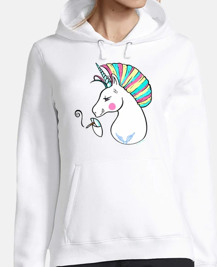 Felpa unicorno rebel.