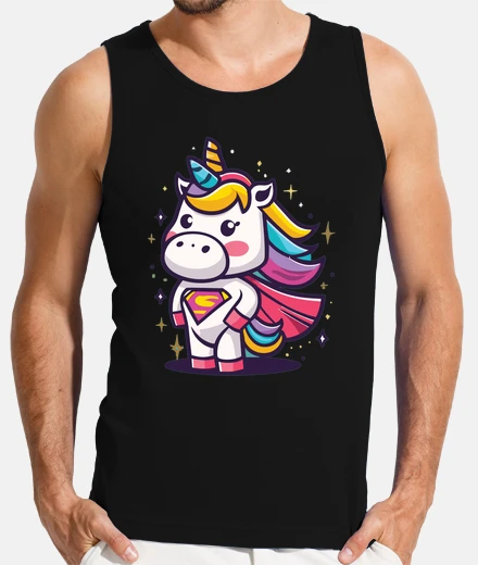 T-shirt unicorno supereroe unicorno bambino uni