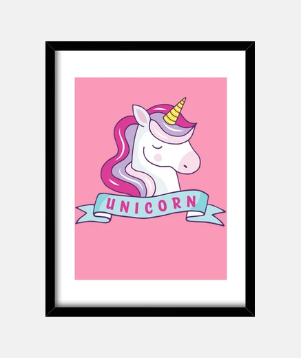 Quadro unicorno unicorno
