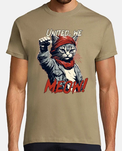Tee-shirt unis nous miaouons