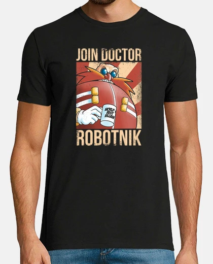 T-shirt unisciti al dott robotnik