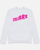 Okurrr pink hoodie tostadora