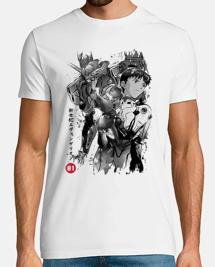 Camiseta UNIT-01 sumi-e