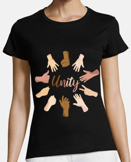 Tee-shirt unité entre les peuples , solidarité ,ONG