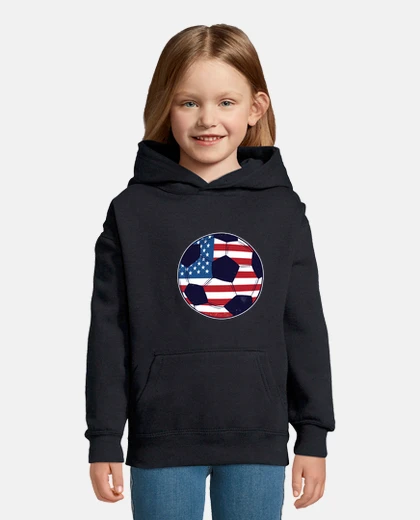 Kids united states soccer world cup qatar team supporter collector hoodie en route to victory