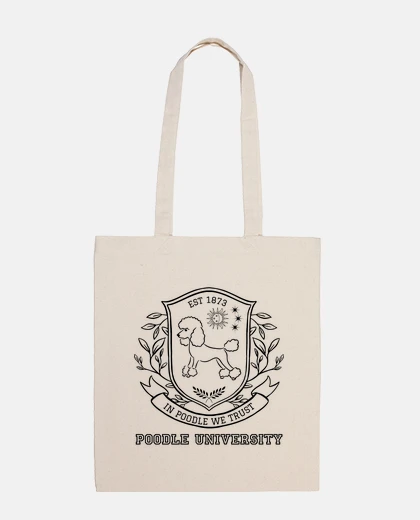 Bolsa universidad caniche