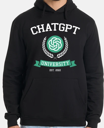 Sudadera universidad chatgpt - regalo de programador
