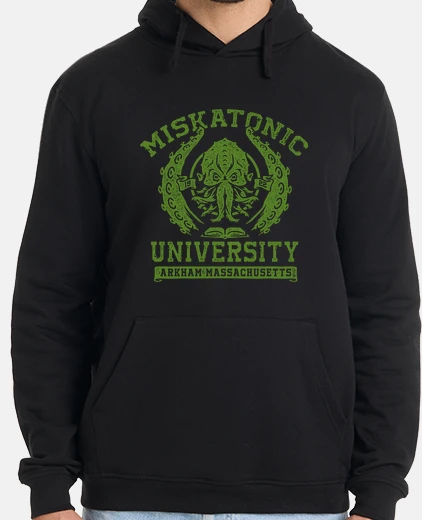 Sudadera universidad miskatonic de cthulhu