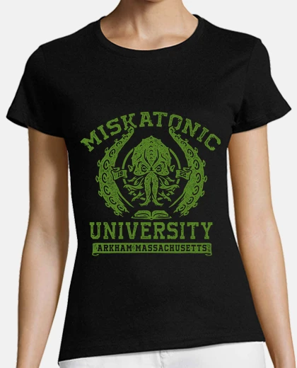 Camiseta universidad miskatonic de cthulhu
