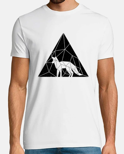 T-shirt uomo - triangolo di volpe