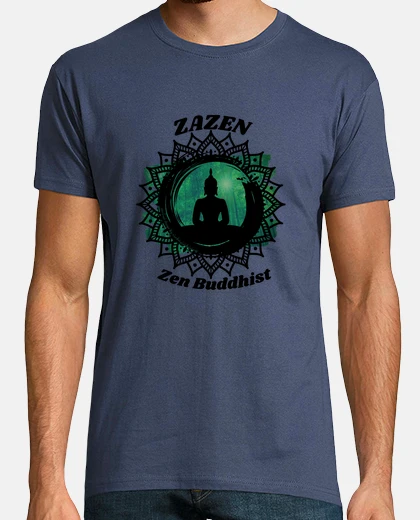 T-shirt uomo buddha zazen