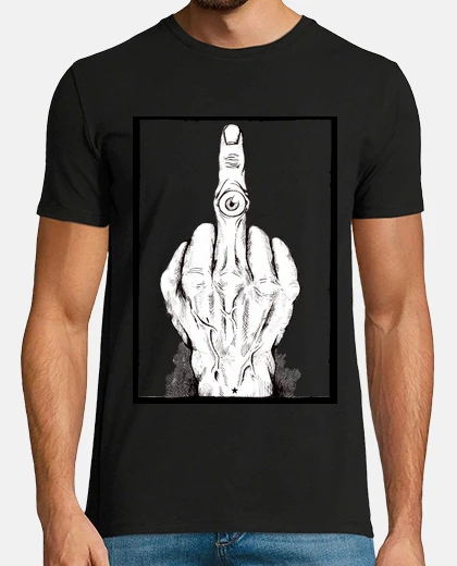 T-shirt uomo dagli occhi