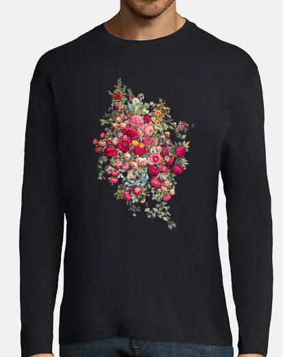 T-shirt uomo eterno a manica lunga primavera