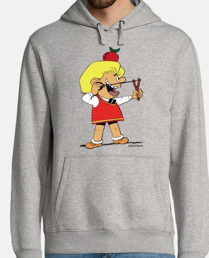 Felpa Uomo, felpa con cappuccio, bianca