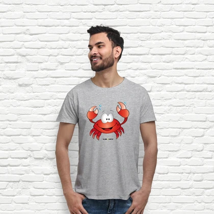 Tshirt Maglie Granchio Uomo T-shirt Uomo Granchio Tostadora